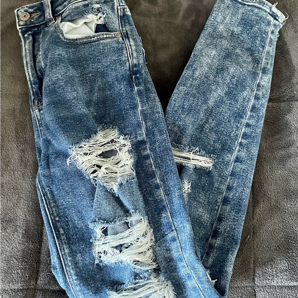 American Eagle mom jeans Size 00